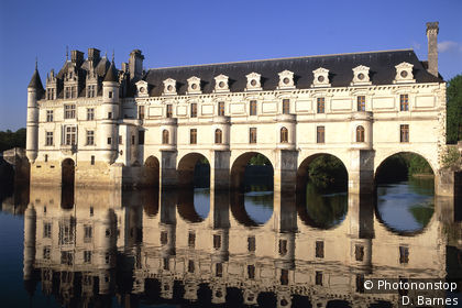 Château de Chenonceau reflected in the Cher