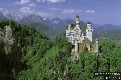 Schloss Neuschwanstein in Bayern