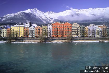 Innsbruck am Inn, Häuserfassaden