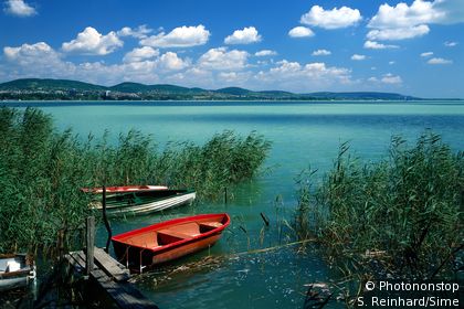 Lake Balaton in Tihany