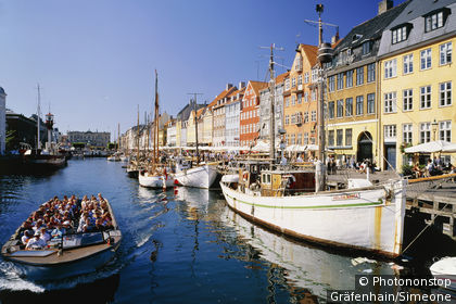 Der Nyhavn in Kopenhagen