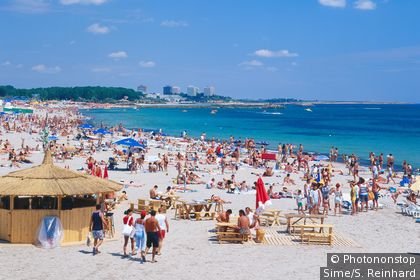 Strand am Schwarzen Meer