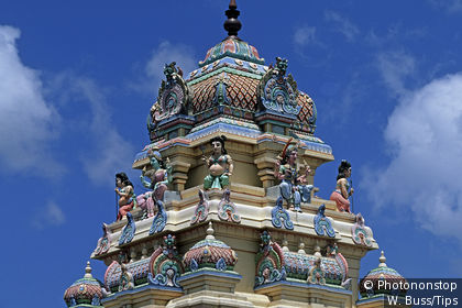 Temple hindou à Port Louis