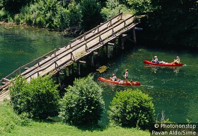 Slovénie ;Slovénie - Slovenia, Slovenija, Slovenia, Carniola area, Krka river near Zuzemberk
