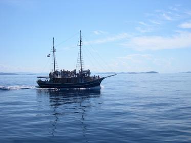 Croatie, bateau traditionnel