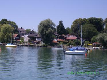CHiemsee vor dem Hochwasser