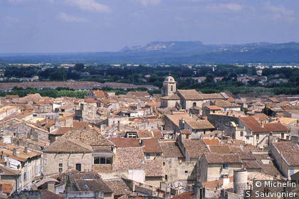 La ville vue depuis la tour du château