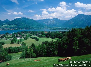 Germany / Bavaria, Bayern / Bad Wiessee / Tegernsee lake, Oberbayern
