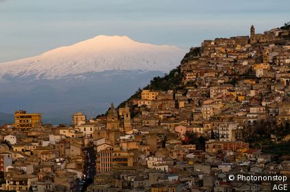 Italy, Sicily, Agira village