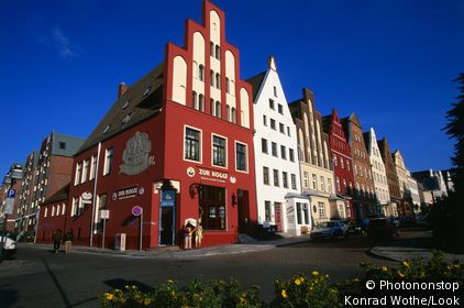 Wokrenter Street, Rostock, Mecklenburg-Western Pomerania, Germany, Europe