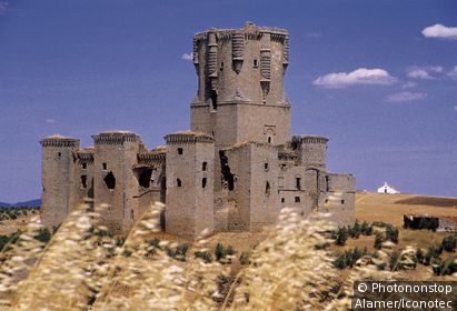 Espagne, Andalousie, province de Cordoue, Belalcázar, château
