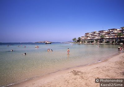 Espagne, Murcie, Carthagène, Zone Méditerranéenne, Méditerranée - La Manga, beach