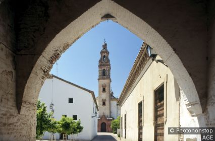 Espagne, Andalousie, province de Cordoue, Palma del Rio, église de l'Assomption