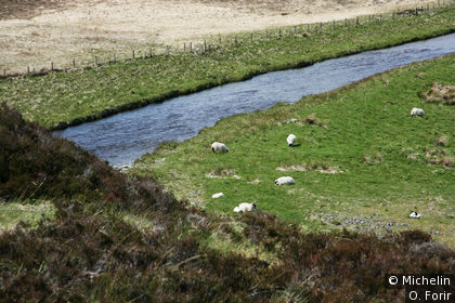 Paysage des Highland.