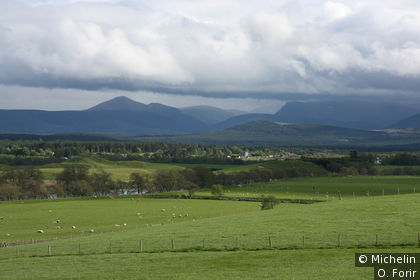 Paysage des Highland.