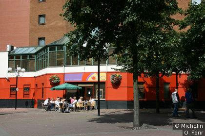 Le square au bout de Franklin street.