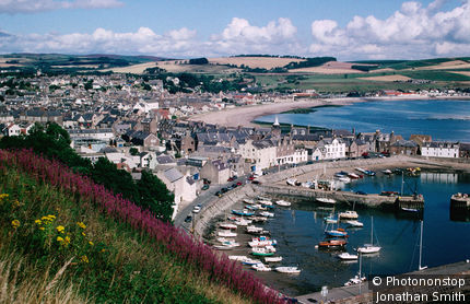 Same harbour during the day - Stonehaven, Aberdeenshire, Scotland