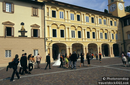 Italy, Tuscany, Livorno, Montenero church, wedding
