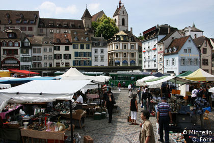 Sur Barfüsserplatz.