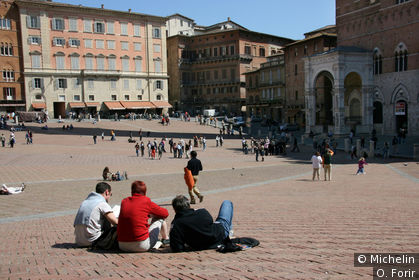Sur la place del Campo