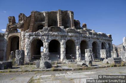 Italy, Campania, Santa Maria Capua Vetere, Amphitheatre Roman