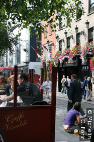 Dans le quartier de Temple Bar.