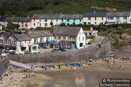 Ireland, Republic of Ireland, Munster, Dunmore East, Dunmore East beach.