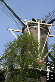 Un moulin le long de Hollandsche Ijssel