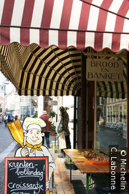 Devanture d'une boulangerie