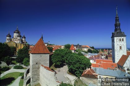 Estonia, Tallinn: cityscape