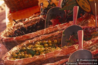 Paniers d'olives