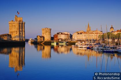 Entrée du port de la Rochelle