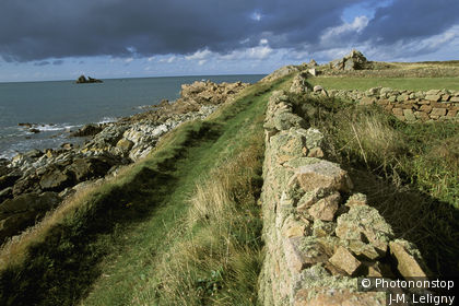 Cap de la Hague landscape, pointe de Catehaut