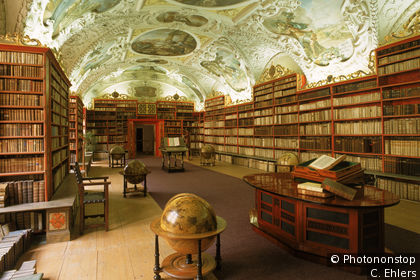 Sala Teológica, biblioteca de Strahov, monasterio de Strahov