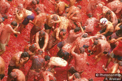 Fête de la tomate à Valence