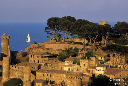 Tossa del Mar, sur la Costa Brava
