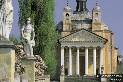 Eglise de Palladio dans la villa Barbaro
