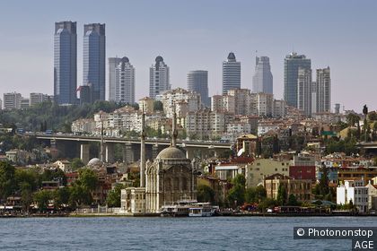 Blick auf Istanbul