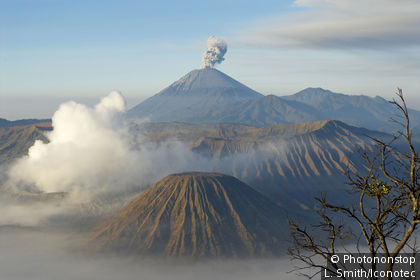 View of Bromo Volcano