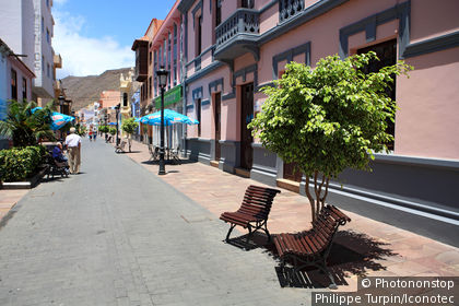 Espagne, Canaries, La Gomera, San Sebastian, calle real