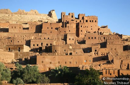 Maroc, région de Ouarzazate, ksar et Kasbah des Ait Benhaddou (patrimoine mondial de l'Unesco)