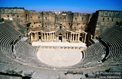 Roman Theatre. Bosra, As Suwayda', Syria