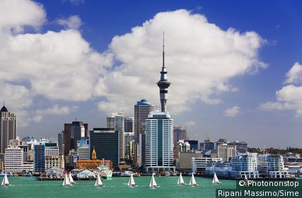 Nouvelle-Zélande, Auckland, skyline