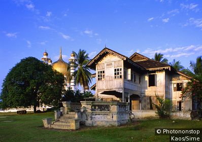 Malaysia, Perak, Kuala Kangsar, A typical Malay house