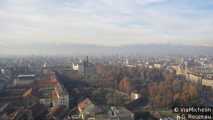 Vue de Turin depuis la Mole