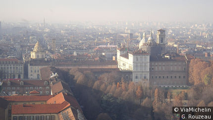 Vue de Turin depuis la Mole