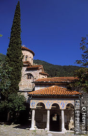 Panorama of Backovo Monastery