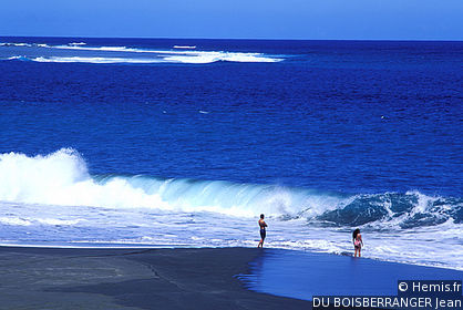 La plage de L'Étang-Salé