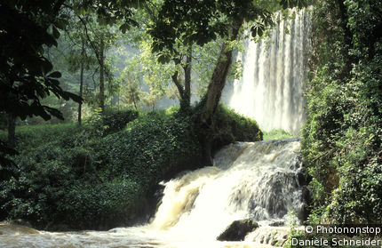 Parks and waterfalls, Monasterio de Piedra