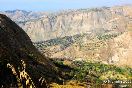 Panoramic views of Aspromonte